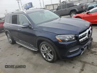 2020 Mercedes-Benz GLS 450 with VIN 4JGFF5KE1LA292637, listed as a Copart auction lot 86588494 with 74,557 mi miles and Salvage Title. Bid and sale history available at DreamBid. Image 4.