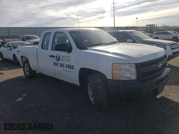 2011 Chevrolet Silverado 1500 Work Truck with VIN 1GCRKPE31BZ173358, listed as a Copart auction lot 87220254 with Not Provided miles and Clean Title. Bid and sale history available at DreamBid. Image 4.