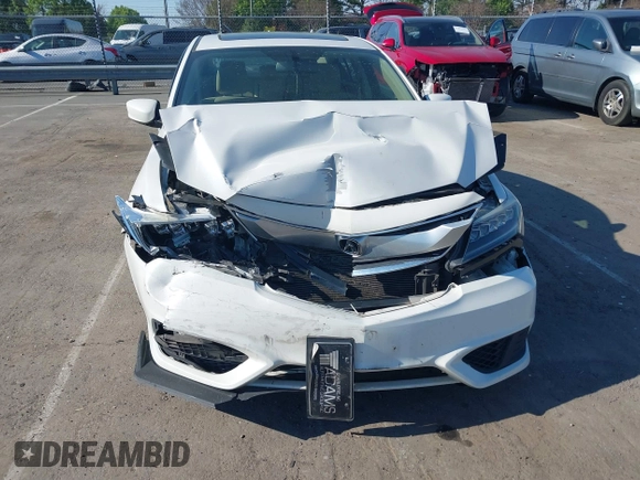 2017 Acura ILX w/Premium Pkg with VIN 19UDE2F76HA016830, listed as a IAAI auction lot 41888519 with 83,727 mi miles. Bid and sale history available at carsss.com. Image 6.