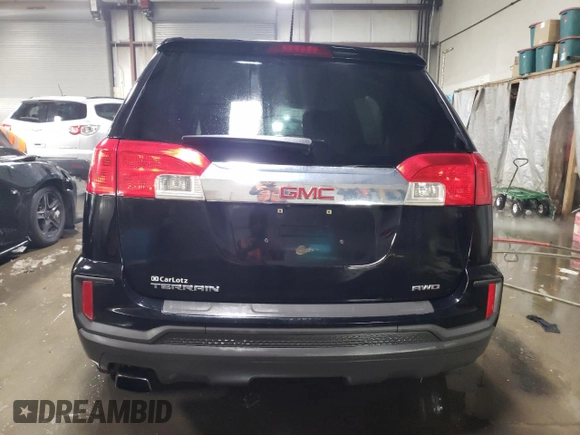2017 GMC Terrain SLE with VIN 2GKFLSEK2H6326557, listed as a Copart auction lot 88942335 with 194,974 mi miles and Salvage Title. Bid and sale history available at carsss.com. Image 6.