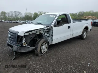 2009 Ford F-150 XL with VIN 1FTRF12W89KB80567, listed as a Copart auction lot 55315305 with 144,411 mi miles and Salvage Title. Bid and sale history available at carsss.com. Image 1.