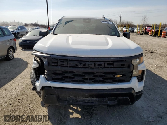 2023 Chevrolet Silverado 1500 Work Truck with VIN 3GCNAAEK4PG355102, listed as a Copart auction lot 48812345 with 72,008 mi miles and Clean Title. Bid and sale history available at carsss.com. Image 5.