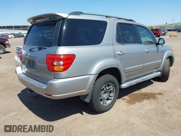 2003 Toyota Sequoia Limited with VIN 5TDBT48A03S174298, listed as a IAAI auction lot 42142636 with 218,560 mi miles and . Bid and sale history available at DreamBid. Image 4.