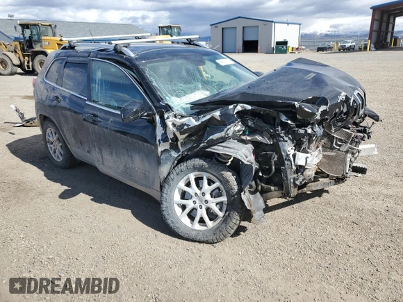 2017 Jeep Cherokee Latitude with VIN 1C4PJMCS6HD224152, listed as a Copart auction lot 48911315 with Not provided miles and Salvage title. Bid and sale history available at DreamBid. Image 4.