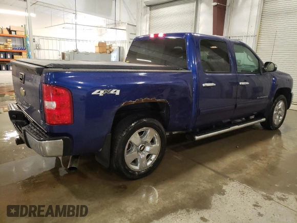 2010 Chevrolet Silverado 1500 LT with VIN 3GCRKSE39AG264945, listed as a Copart auction lot 51769755 with 143,845 mi miles and Salvage Title. Bid and sale history available at DreamBid. Image 3.