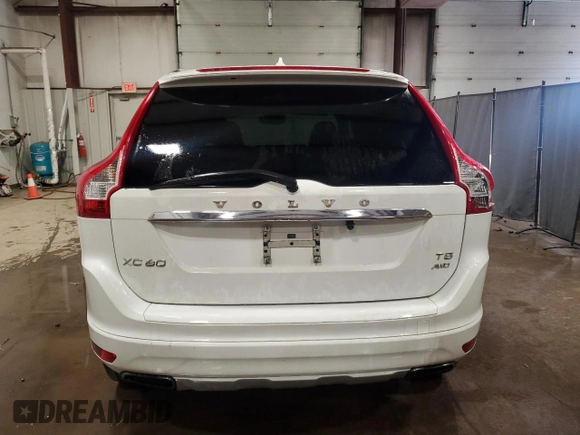 2016 Volvo XC60 T5 Premier with VIN YV4612RK6G2803365, listed as a Copart auction lot 49610725 with Not provided miles and Salvage title. Bid and sale history available at DreamBid. Image 6.