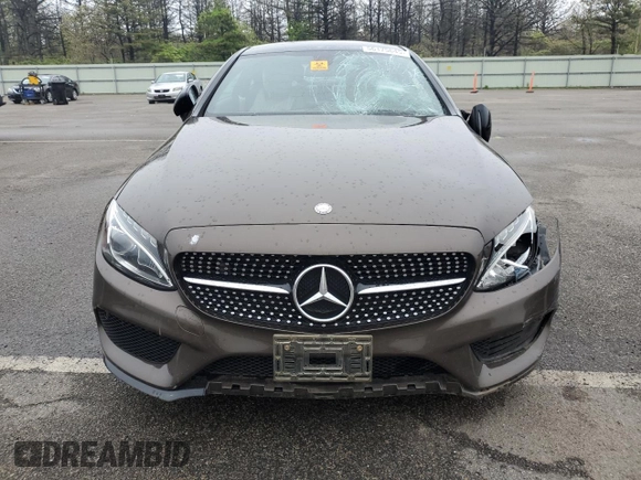2017 Mercedes-Benz C 300 with VIN WDDWJ4KB6HF437903, listed as a Copart auction lot 56175645 with 74,715 mi miles and Salvage title. Bid and sale history available at DreamBid. Image 5.