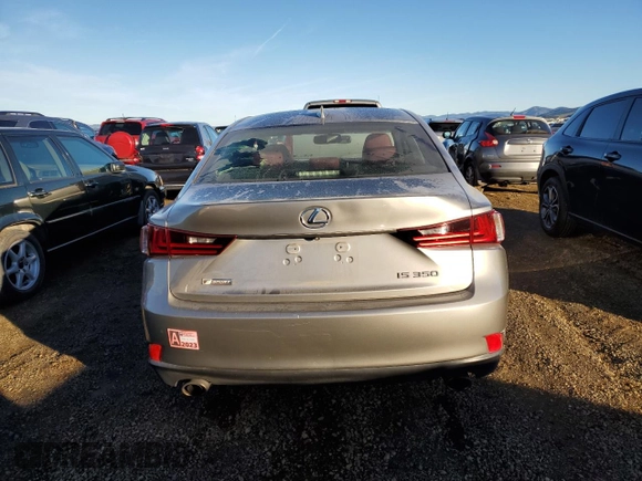 2015 Lexus IS 350 with VIN JTHBE1D24F5015381, listed as a Copart auction lot 86919204 with 62,229 mi miles and Salvage title. Bid and sale history available at DreamBid. Image 6.