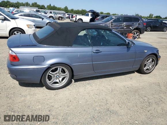 2004 BMW 3 Series 330Ci with VIN WBABW534X4PJ94968, listed as a Copart auction lot 57271985 with 210,414 mi miles and Salvage title. Bid and sale history available at DreamBid. Image 3.
