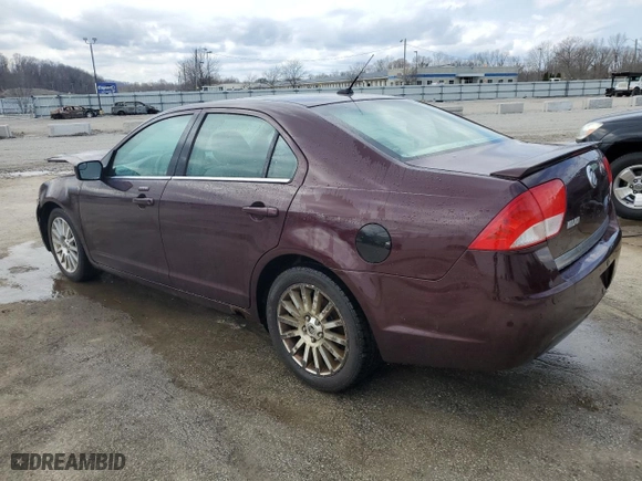 2011 Mercury Milan with VIN 3MEHM0HA1BR602282, listed as a Copart auction lot 50646455 with 135,657 mi miles and Salvage Title. Bid and sale history available at carsss.com. Image 2.