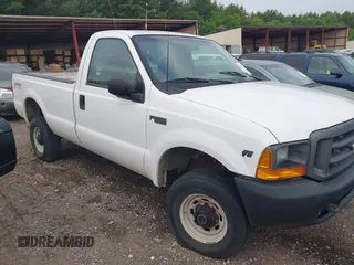 1999 Ford F-250 XL with VIN 1FTNF21L6XEC28879, listed as a IAAI auction lot 42410159 with 196,735 mi miles and . Bid and sale history available at DreamBid. Image 1.