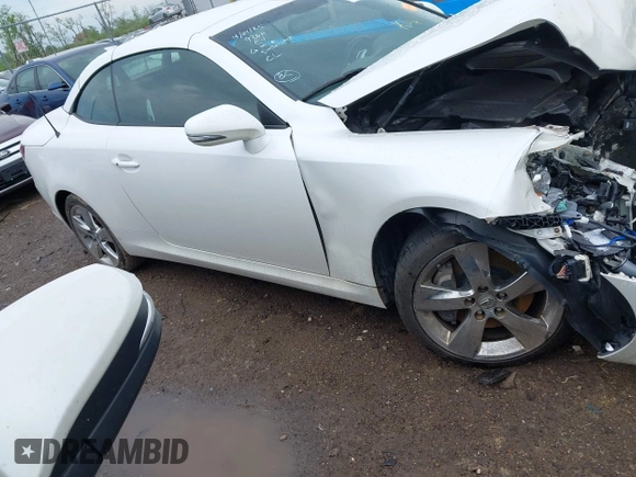 2010 Lexus IS 350 C with VIN JTHFE2C27A2501055, listed as a IAAI auction lot 42149205 with 123,778 mi miles and . Bid and sale history available at DreamBid. Image 14.