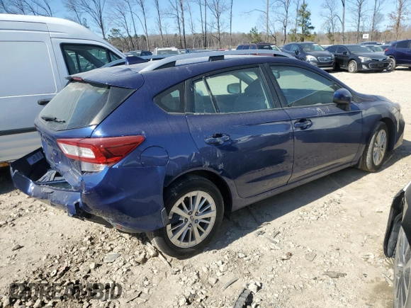 2018 Subaru Impreza Premium z VIN 4S3GTAD63J3735355, wystawiony jako Copart lot #44506725 z przebiegiem 78 821 mil mil oraz Szkoda całkowita • Salvage title. Historia ofert i sprzedaży dostępna na DreamBid. Obrazek 3.