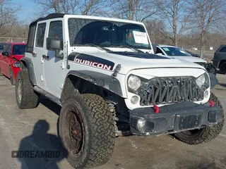 2018 Jeep Wrangler Unlimited Rubicon Recon with VIN 1C4HJWFG6JL836788, listed as a IAAI auction lot 41441932 with 65,565 mi miles and . Bid and sale history available at DreamBid. Image 1.