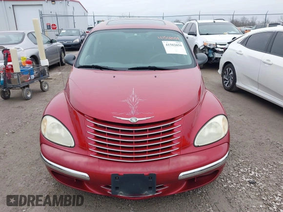 2003 Chrysler PT Cruiser Touring with VIN 3C4FY58BX3T592231, listed as a IAAI auction lot 41502059 with 122,902 mi miles. Bid and sale history available at carsss.com. Image 6.