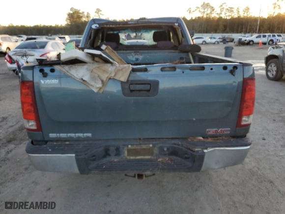 2012 GMC Sierra 1500 SL with VIN 3GTP1UEA1CG302787, listed as a Copart auction lot 84589044 with 0 mi miles and Salvage Title. Bid and sale history available at carsss.com. Image 6.
