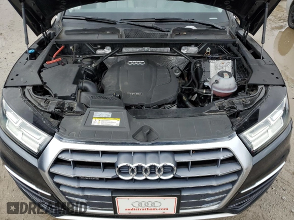 2018 Audi Q5 Premium Plus with VIN WA1BNAFY9J2218337, listed as a Copart auction lot 49578744 with 40,771 mi miles and Salvage Title. Bid and sale history available at carsss.com. Image 11.