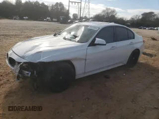2014 BMW 3 Series 335i with VIN WBA3A9G52ENS65462, listed as a Copart auction lot 86523644 with 158,824 mi miles and Salvage Title. Bid and sale history available at carsss.com. Image 1.
