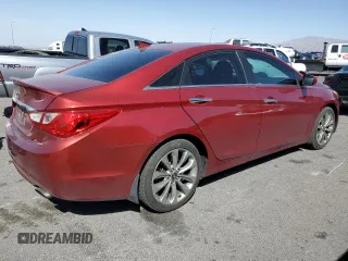 2013 Hyundai Sonata Limited with VIN 5NPEC4AC4DH799142, listed as a Copart auction lot 56796265 with 142,351 mi miles and Clean Title. Bid and sale history available at DreamBid. Image 3.