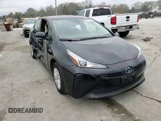 2022 Toyota Prius L Eco with VIN JTDKAMFU5N3180976, listed as a Copart auction lot 52612005 with 48,195 mi miles and Salvage title. Bid and sale history available at DreamBid. Image 10.