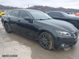 2014 Lexus GS 350 with VIN JTHCE1BL5E5023374, listed as a IAAI auction lot 41532507 with 139,668 mi miles. Bid and sale history available at carsss.com. Image 1.