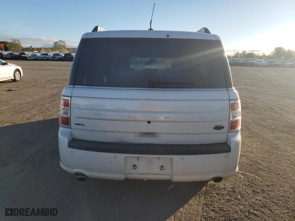 2013 Ford Flex SEL with VIN 2FMGK5C8XDBD05206, listed as a Copart auction lot 76475874 with 687,158 mi miles and Salvage Title. Bid and sale history available at carsss.com. Image 6.