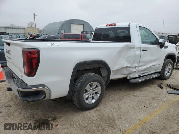 2024 GMC Sierra 1500 with VIN 3GTNUAED8RG389622, listed as a Copart auction lot 49223865 with 9,783 mi miles and Salvage Title. Bid and sale history available at DreamBid. Image 3.