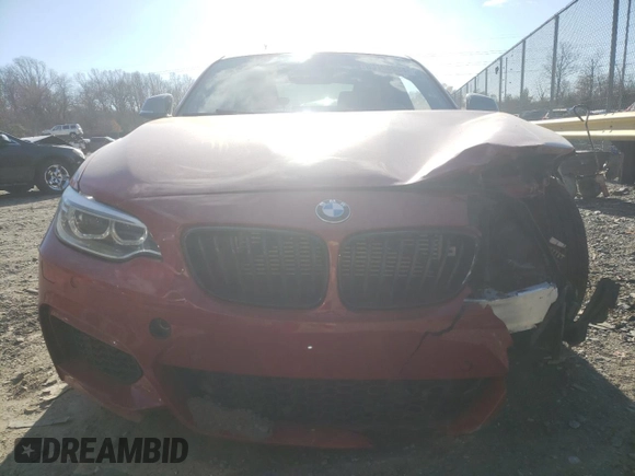 2017 BMW 2 Series M240i xDrive with VIN WBA2G3C32H7A25514, listed as a Copart auction lot 83158834 with 65,092 mi miles and Salvage Title. Bid and sale history available at carsss.com. Image 5.