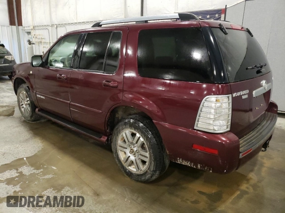 2008 Mercury Mountaineer Premier with VIN 4M2EU48E78UJ08437, listed as a Copart auction lot 77126764 with 0 mi miles and Salvage Title. Bid and sale history available at carsss.com. Image 2.