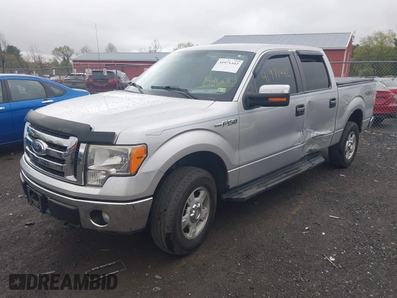 2011 Ford F-150 XL with VIN 1FTFW1EF3BFB86015, listed as a IAAI auction lot 41971442 with 224,360 mi miles. Bid and sale history available at carsss.com. Image 2.