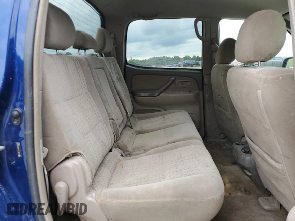 2006 Toyota Tundra SR5 with VIN 5TBET34146S560216, listed as a Copart auction lot 53995405 with 371,115 mi miles and Salvage Title. Bid and sale history available at DreamBid. Image 10.