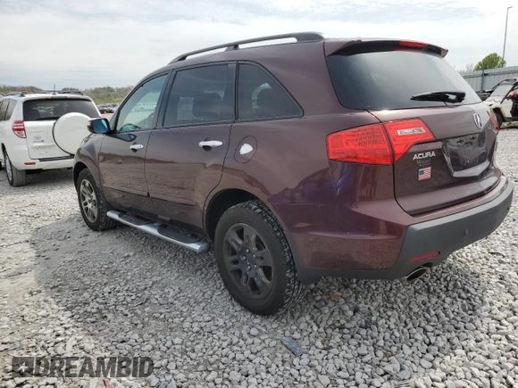 2009 Acura MDX with VIN 2HNYD28209H522400, listed as a Copart auction lot 52952855 with 133,227 mi miles and Clean Title. Bid and sale history available at carsss.com. Image 2.