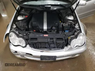 2005 Mercedes-Benz C 240 with VIN WDBRF81J65F678895, listed as a Copart auction lot 48112075 with 71,060 mi miles and Salvage Title. Bid and sale history available at DreamBid. Image 11.