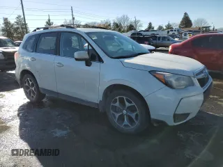 2015 Subaru Forester 2.0XT Premium with VIN JF2SJGDC2FH524832, listed as a Copart auction lot 42044825 with 112,078 mi miles and Salvage Title. Bid and sale history available at carsss.com. Image 4.