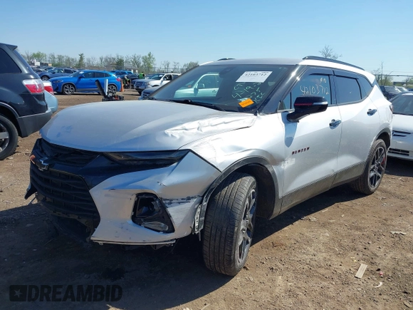 2021 Chevrolet Blazer LT z VIN 3GNKBCRS6MS515096, wystawiony jako IAAI lot #42103712 z przebiegiem 43 514 mil mil oraz . Historia ofert i sprzedaży dostępna na DreamBid. Obrazek 17.
