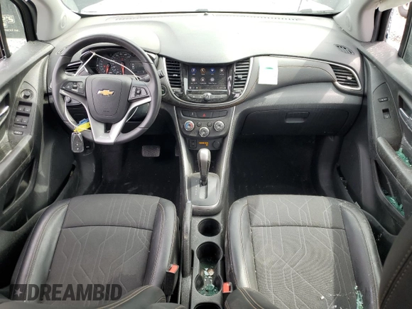 2021 Chevrolet Trax LT with VIN KL7CJLSB1MB334409, listed as a Copart auction lot 53111035 with 26,014 mi miles and Salvage title. Bid and sale history available at DreamBid. Image 8.