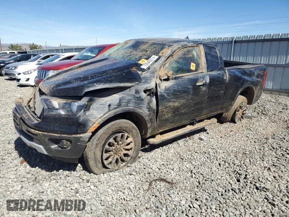 2019 Ford Ranger XL with VIN 1FTER1FH0KLA83106, listed as a Copart auction lot 72640274 with 46,075 mi miles and Salvage Title. Bid and sale history available at DreamBid. Image 1.