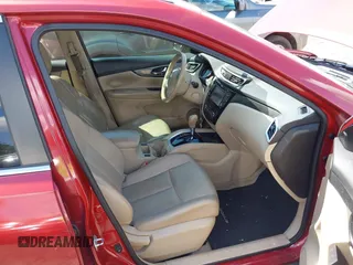 2015 Nissan Rogue SL with VIN 5N1AT2MTXFC802831, listed as a IAAI auction lot 42003674 with 207,738 mi miles. Bid and sale history available at carsss.com. Image 5.