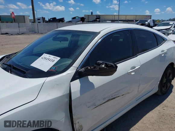 2016 Honda Civic Sedan LX with VIN 19XFC2F55GE048806, listed as a IAAI auction lot 42049410 with 86,789 mi miles. Bid and sale history available at carsss.com. Image 6.