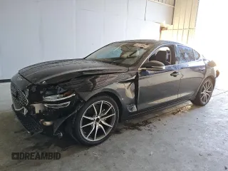 2023 Genesis G70 2.0T with VIN KMTG34TA6PU131312, listed as a Copart auction lot 84861294 with 31,613 mi miles and Non Repairable. Bid and sale history available at DreamBid. Image 1.