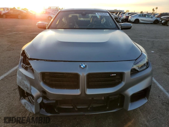 2024 BMW M2 with VIN 3MF13DM00R8E39776, listed as a Copart auction lot 81426484 with 0 mi miles and Salvage Title. Bid and sale history available at carsss.com. Image 5.