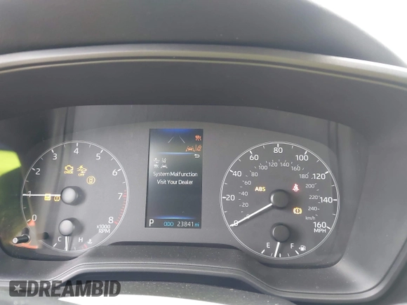 2024 Toyota Corolla LE with VIN 5YFB4MDE2RP174844, listed as a IAAI auction lot 42544519 with 23,841 mi miles and . Bid and sale history available at DreamBid. Image 7.