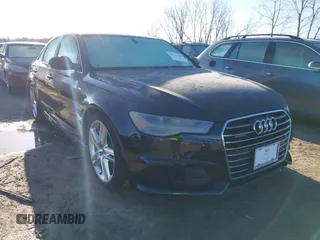 2016 Audi A6 2.0T Premium Plus with VIN WAUGFAFC2GN170312, listed as a IAAI auction lot 41834188 with 156,265 mi miles. Bid and sale history available at carsss.com. Image 1.