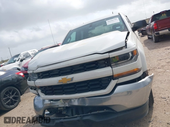 2016 Chevrolet Silverado 1500 Custom with VIN 1GCVKPEH0GZ418152, listed as a IAAI auction lot 41949741 with 125,298 mi miles and . Bid and sale history available at DreamBid. Image 6.