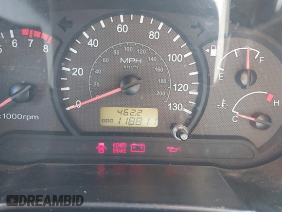 2003 Hyundai Accent GL with VIN KMHCG45C93U487209, listed as a IAAI auction lot 41590636 with 118,811 mi miles. Bid and sale history available at carsss.com. Image 15.