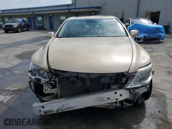 2007 Lexus LS 460 with VIN JTHBL46F975050247, listed as a Copart auction lot 60001855 with 175,261 mi miles and Salvage title. Bid and sale history available at DreamBid. Image 5.