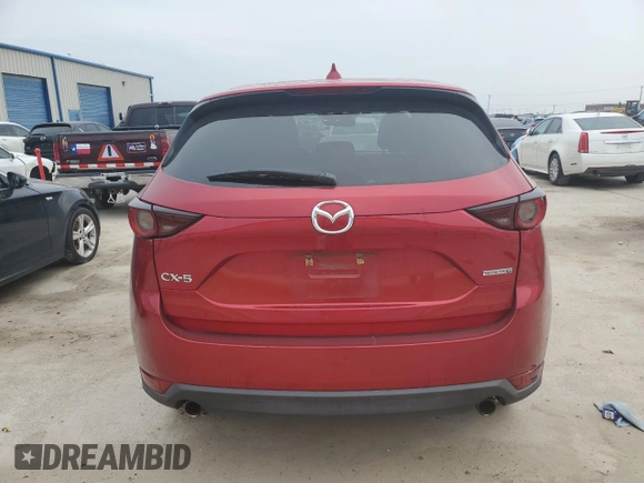 2020 Mazda CX-5 Touring with VIN JM3KFACM2L1834465, listed as a Copart auction lot 47735205 with 86,096 mi miles and Salvage Title. Bid and sale history available at carsss.com. Image 6.