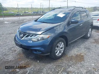 2012 Nissan Murano SV with VIN JN8AZ1MW5CW208914, listed as a IAAI auction lot 42107691 with 143,881 mi miles and . Bid and sale history available at carsss.com. Image 2.