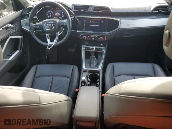 2021 Audi Q3 S line Premium with VIN WA1DECF31M1014280, listed as a Copart auction lot 51998905 with 36,471 mi miles and Salvage title. Bid and sale history available at DreamBid. Image 8.