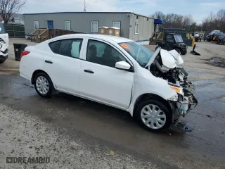2019 Nissan Versa Sedan S Plus with VIN 3N1CN7AP7KL803724, listed as a Copart auction lot 49717305 with 0 mi miles and Salvage Title. Bid and sale history available at carsss.com. Image 4.